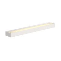 BIG WHITE SEDO 14, nástěnné svítidlo, LED, 3000K, hranaté, bílé, satinované sklo, D/Š/V 59,5/8,5/4 cm, 17 W 151781 BIG WHITE SEDO 14, nástěnné svítidlo, LED, 3000K, hranaté, bílé, satinované sklo, D/Š/V 59,5/8,5/4 cm, 17 W 151781