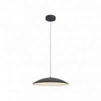 JUST LIGHT Kolekce Sch�ner Wohnen LED z�v�sn� sv�tidlo LENTE, �ern�, stm�vateln�, pam�ov� funkce, krokov� stm�vateln� 3000K