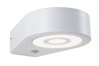 PAULMANN LED venkovní nástěnné svítidlo Silma pohybové čidlo IP44 65x186mm 3000K 5,5 / 1x0,7W 230V bílá hliník PAULMANN LED venkovní nástěnné svítidlo Silma pohybové čidlo IP44 65x186mm 3000K 5,5 / 1x0,7W 230V bílá hliník