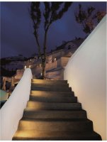 NOVA LUCE venkovn� zapu�t�n� sv�tidlo do zem� BANG b�l� hlin�k LED 1W 3V 3000K IP67 8038401