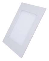 Solight LED mini panel, podhledov�, 6W, 400lm, 3000K, tenk�, �tvercov�, b�l� WD103