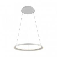 JUST LIGHT Kolekce Schöner Wohnen LED závěsné svítidlo QUILLO, bílé, kruhové, stmívatelné, Comfort Lift, SimplyDim 3000K JUST LIGHT Kolekce Schöner Wohnen LED závěsné svítidlo QUILLO, bílé, kruhové, stmívatelné, Comfort Lift, SimplyDim 3000K