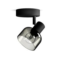 Philips Sleet bodov� sv�tidlo 1x E14 25W bez zdroje 13cm IP20, �ern�