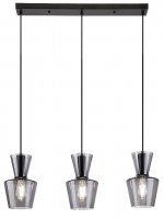 Rabalux závěsné svítidlo Abra E27 3x MAX 60W matná černá 72163 Rabalux závěsné svítidlo Abra E27 3x MAX 60W matná černá 72163
