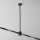 MAYTONI Upevn�n� ke stropu st�edn� 360 mm s prodlu�ovac� spojkou pro magnetickou li�tu 24 V Flarity TRA158C-IPCL1-B