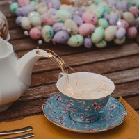 LED dekorativn� �et�z na baterie kapi�ky, teple b�l�, 5 m