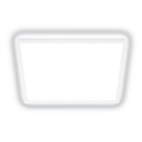 BRILONER Tava A LED stropn� sv�tidlo, energetick� t��da A, p��m� a nep��m� osv�tlen�, 50.000h �ivotnost, 42x42 cm, b�l� 7549016