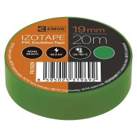 EMOS Izola�n� p�ska PVC 19mm / 20m zelen� 2001192090
