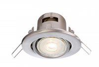 Light Impressions Deko-Light stropn� vestavn� sv�tidlo Deneb 220-240V AC/50-60Hz GU10 1x max. 50,00 W st��brn� 110016