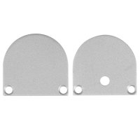 SLC koncovka pro profil Pro B1/B2 kulat� hlin�k 2x