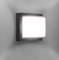 CENTURY PURA LED venkovn� n�st�nn� sv�tidlo Square �ed� 10W 4000K IP65
