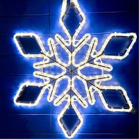 LED sv�teln� motiv vlo�ka, teple b�l�, pr. 60 cm