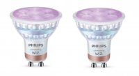 WiZ Smart LED 50W bodov� sv�tlo PAR16, 2� GU10 345lm 2200-6500K RGB