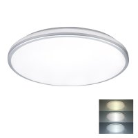 Solight LED osv�tlen� s ochranou proti vlhkosti, IP54, 18W, 1530lm, 3CCT, 33cm WO796
