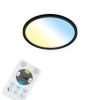 BRILONER CCT sv�tidlo LED panel, pr. 29,3 cm, 18 W, 2400 lm, �ern� BRILO 7058-015