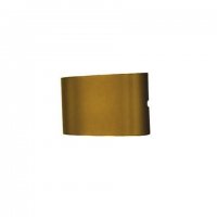 LED Venkovn� n�st�nn� sv�tidlo AZzardo Ginna 3 gold AZ3485 6W 480lm 3000K IP54 17cm zlat�