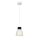 V�PRODEJ VZORKU BIG WHITE PENTULI, z�v�sn� sv�tidlo, LED, 3000K, b�l�, pr.�24 cm, rozeta b�l�, 31�W 165601