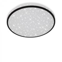 BRILONER LED stropn� sv�tidlo hv�zdn� nebe, pr. 38 cm, 24 W, �ern� BRI 3456-215