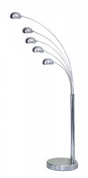AZzardo Palp stojací lampa 5x E14 40W 210cm IP20, chromové AZ1122 AZzardo Palp stojací lampa 5x E14 40W 210cm IP20, chromové AZ1122