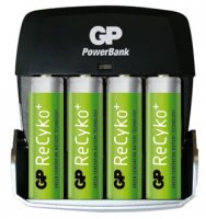 Nab�je�ka bateri� GP Power Bank M540 +4xGP2100 mAh