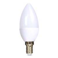 Solight LED ��rovka, sv��ka, 6W, E14, 3000K, 510lm WZ409-1