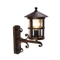 ACA Lighting Garden lantern venkovní nástěnné svítidlo HI6501 ACA Lighting Garden lantern venkovní nástěnné svítidlo HI6501