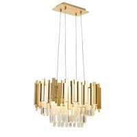 ACA Lighting z�v�sn� sv�tidlo 4XE14 k�i���l + zlat� kov 50X30XH100CM EMPIRE EG6174P50CG