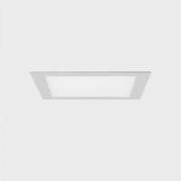 KOHL-Lighting DISC SQ zapu�t�n� sv�tidlo s r�me�kem 225X225 mm b�l� 20 W CRI >80 3000K PUSH