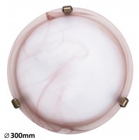 Rabalux stropn� sv�tidlo Alabastro E27 1x MAX 60W tab�k-alabastr sklo 3253