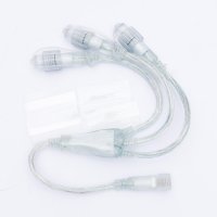 T-rozbo�ova�, 3 v�stupy, transparentn� kabel