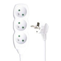 EMOS Prodlu�ovac� kabel 3m 3x1,5mm 3 z�suvky 1902030308