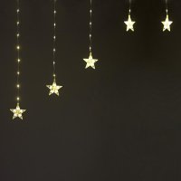 ACA Lighting V�no�n� osv�tlen� 222 LED z�clona hv�zdy �ir� v�. nap�jen� prodlou�iteln� max 3 sady 3x1.2m 8 program� IP20 3m nap�jen� X042221210