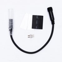 DecoLED P��pojka mezi sv�telnou hadic� a syst�my EASY FIX 0,25m, �ern�, sam��, IP44