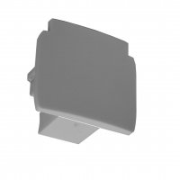 Deko-Light kolejnicov� syst�m 3-f�zov� 230V D Line koncovka �ed� RAL 7040 31,3 710067