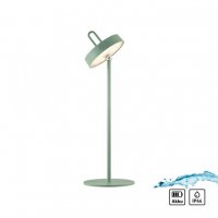 JUST LIGHT LED stolní lampa zelená na baterie dotykový stmívač ochrana proti stříkající vodě USB 2700K LD 19310-43 JUST LIGHT LED stolní lampa zelená na baterie dotykový stmívač ochrana proti stříkající vodě USB 2700K LD 19310-43