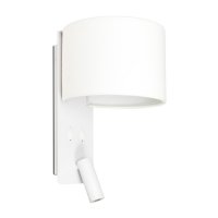 FARO FOLD n�st�nn� lampa, b�l�, se �tec� lampi�kou