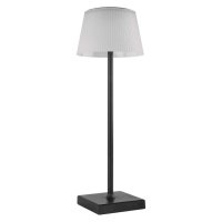 EMOS LED stoln� lampa KATIE, nab�jec�, �ern� Z7630B