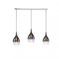 PAUL NEUHAUS z�v�sn� sv�tidlo s barevn�m p�echodem od antracitov� do b�l�, 3 ramenn�, nad j�deln� st�l