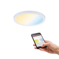 PAULMANN Smart Home Zigbee LED vestavn� sv�tidlo Areo VariFit IP44 kruhov� 175mm 13W b�l� m�niteln� b�l� 930.43