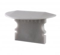 Light Impressions Reprofil koncovka P-ET-02-10 sada 2 ks šedá 25 mm 978131 Light Impressions Reprofil koncovka P-ET-02-10 sada 2 ks šedá 25 mm 978131