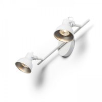 RENDL ROSITA II n�st�nn� b�l�/st��brno�ed� 230V LED GU10 2x9W R12509