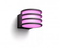 Philips Hue Lucca venkovn� n�st�nn� LED sv�tidlo A60 WCA antracit 1000-20000K RGB