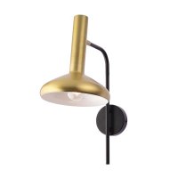 ACA Lighting nástěnné svítidlo 1XE27 mosaz+černá 32X20X41CM SHERLOCK AR4181W41BB ACA Lighting nástěnné svítidlo 1XE27 mosaz+černá 32X20X41CM SHERLOCK AR4181W41BB