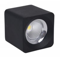 CENTURY Stropn� SV�TIDLO LED QUBE �ERN� 90x90x90mm 10W/230VAC 4000K 800Lm 45d IP20 CEN QBNE-109040