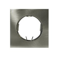 ACA Lighting bodov� sv�tidlo hranat� zapu�t�n� MR11 BS3154 brou�en� nikl BS3154NMMR11