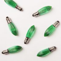 LED zelen� ��rovka FILAMENT pro sv�cen 34V/0,2W, balen� 100 ks