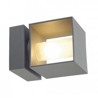 BIG WHITE SQUARE TURN, venkovn� n�st�nn� sv�tidlo, QT14, IP44, st��bro�ed�, max. 42�W 1000335