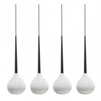 Závěsné svítidlo AZzardo Aga 4 white/black AZ1068 E14 4x40W IP20 85cm bílo-černé Závěsné svítidlo AZzardo Aga 4 white/black AZ1068 E14 4x40W IP20 85cm bílo-černé