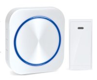 Solight bezdr�tov� zvonek bezbateriov�, do z�suvky, 150m, b�l�, learning code 1L51