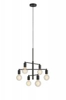 Marksl�jd Cielo z�v�sn� sv�tidlo �ern� 6 lamp